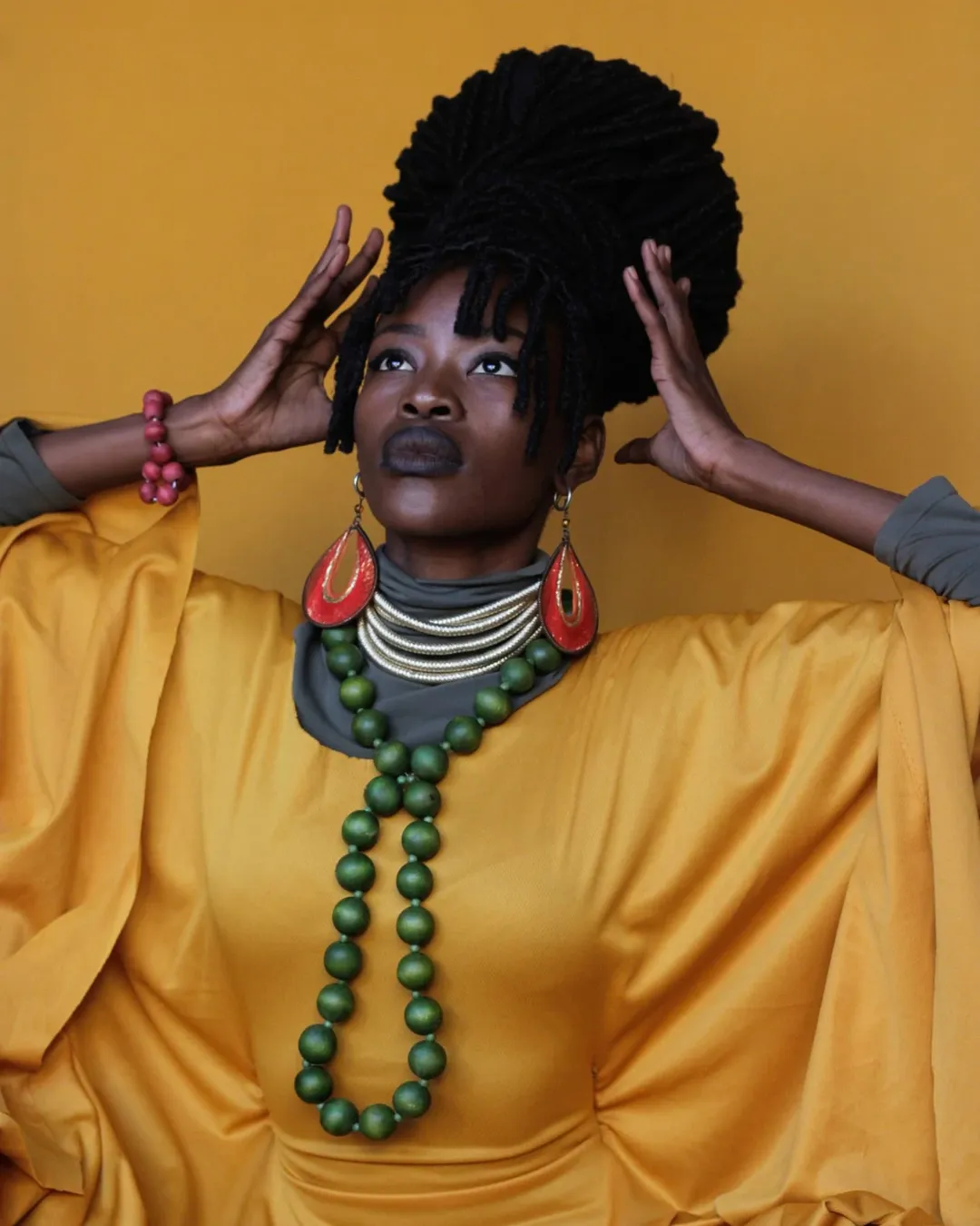 Portrait of Mandy Logan, South African fashion & music artist