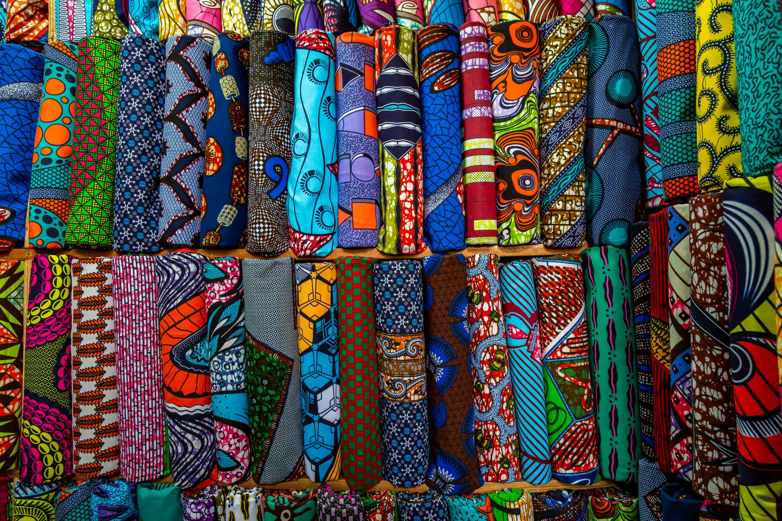 Different african cloths